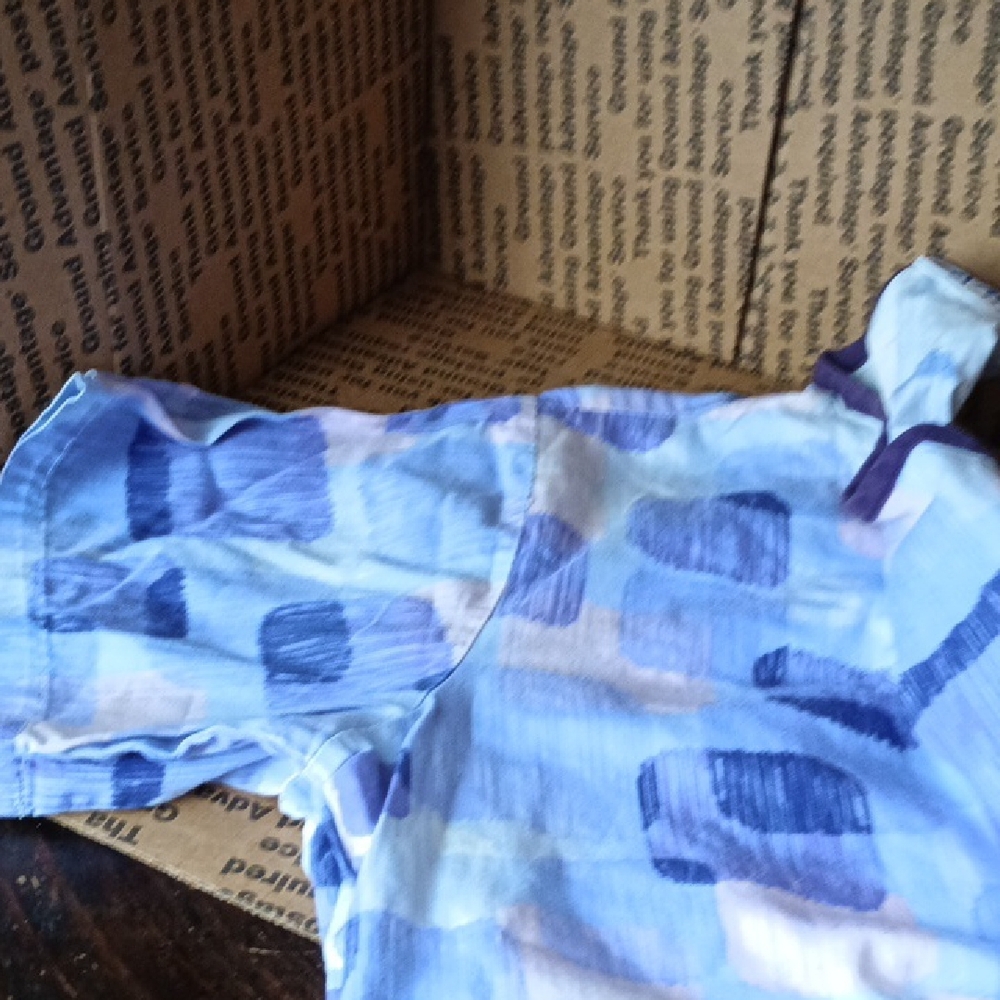 Purple Patterned Top - image 4